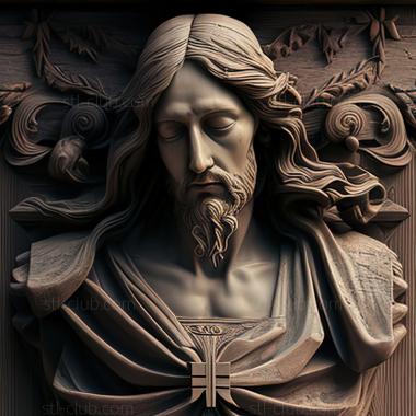 3D model st jesus (STL)